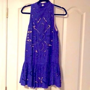 Navy Free People Dress